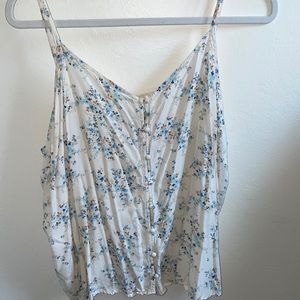 Floral tank top